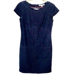 Boden denim short sleeve dress